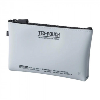 キングジム TEX-POUCH クレ TXP100-GY