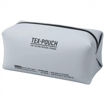 キングジム TEX-POUCHBOX クレ TXP500-GY