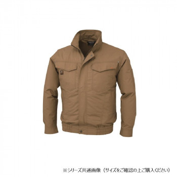 ジーベック(XEBEC) KU91400 空調服綿100ブルゾン キャメル LL
