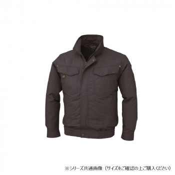ジーベック(XEBEC) KU91400 空調服綿100ブルゾン チャコール 3L