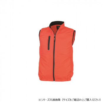 ジーベック(XEBEC) XE98010 空調服ベスト オレンジ 4L