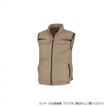 ジーベック(XEBEC) XE98011 空調服ベスト キャメル M