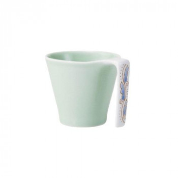 西海陶器 カルム ユニマグ 緑 リーフ 25395