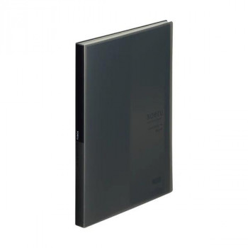 LIHIT LAB.(リヒトラブ) クリヤーブック 40P A4S スモークブラック N-8102-24