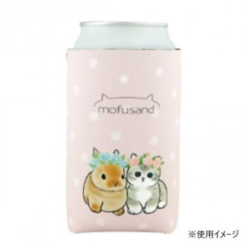 mofusand 缶カバー うさぎとねこ 53-3202