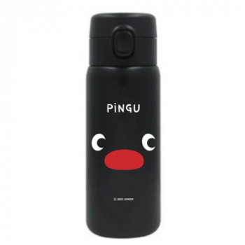 ピングー ワンプッシュステンレスボトル350ml ピングー 195-131
