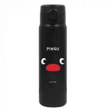 ピングー ワンプッシュステンレスボトル480ml ピングー 195-133
