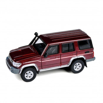 JADI トヨタ ランドクルーザー 76 メルローレッド LHD 1/64スケール PA55313