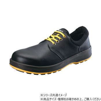 シモン 安全靴 WS11黒　静電靴 25cm 1707570