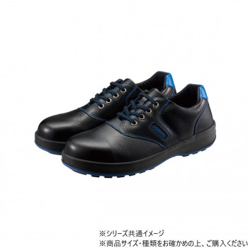 シモン 安全靴 SL11 BL　黒/青 27cm 1706140