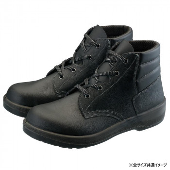 シモン 安全靴 7522黒 25cm 1128780
