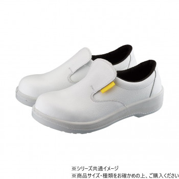 シモン 安全靴 7517白静電靴 27cm 1128850