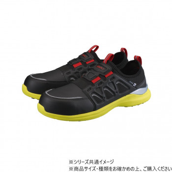 シモン プロスニーカー KL517黒/イエロー 25cm 2313270