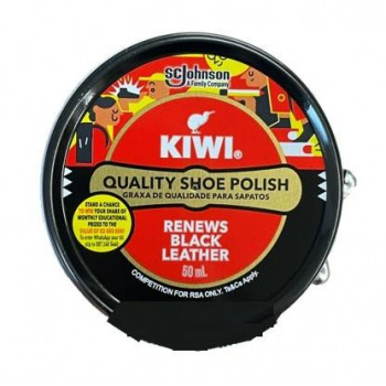 KIWI シューポリッシュ ブラック 50mL