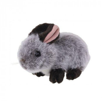 吉徳　りくのなかまたち　ぬいぐるみ　ウサギ　グレー　180498