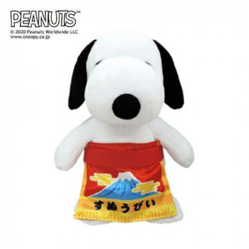 吉徳　PEANUTS(ピーナッツ) ミーツ ジャパン　スヌーピー(SNOOPY)　相撲ぬいぐるみ　182058