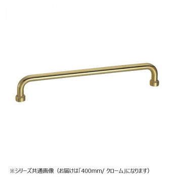 シロクマ 丸棒タオル掛 400mm クローム BT-5
