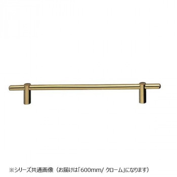 シロクマ カプセルタオル掛 600mm クローム BT-8