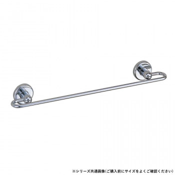 シロクマ プラネットタオル掛 600mm クローム BT-30