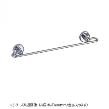 シロクマ プラネットタオル掛 400mm 金 BT-30