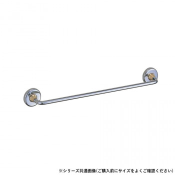シロクマ レジーナタオル掛 400mm クローム/金 BT-31