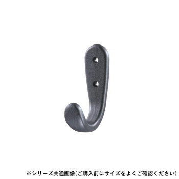 シロクマ ダ・ヴィンチフックJ形 L Nブラック CZ-22