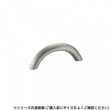 シロクマ 丸棒半月ハンドル 小小 ホワイトブロンズ HB-13
