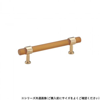 シロクマ ミルキーハンドル 100mm 琥珀/純金 HC-17