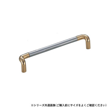 シロクマ アローハンドルL型 300mm 鏡面磨/純金 HC-22