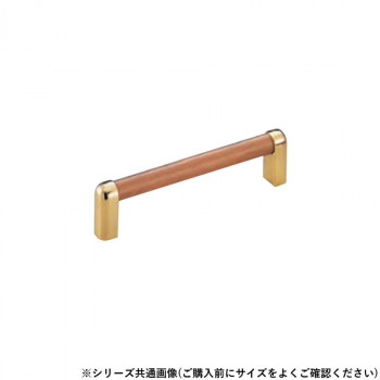 シロクマ 木目リバティーハンドル 120mm Mオーク/純金 HC-32