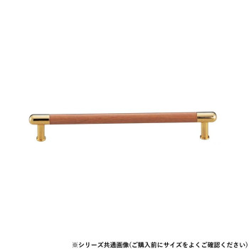 シロクマ 木目マギーハンドル 200mm Mオーク/純金 HC-33