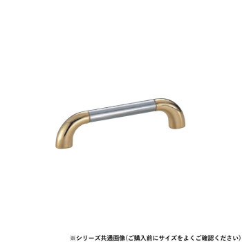 シロクマ ユニバーサルハンドル 200mm 鏡面磨/純金 HC-37