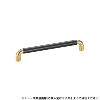 シロクマ ベルナルドハンドル 120mm ダークブラウン/純金 HC-42