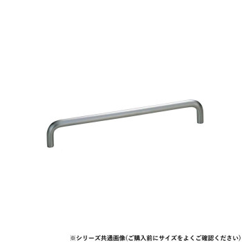 シロクマ 10φ丸棒ハンドル 150mm ヘアーライン HL-10