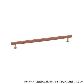 シロクマ サフランハンドル 80mm ウッド/純金 HW-15