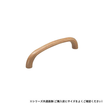 シロクマ ウッドユビキタスハンドル 90mm 白木ウッド HW-16