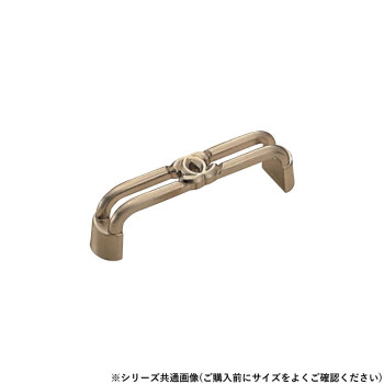 シロクマ ドレッシーハンドル 小小 ホワイトブロンズ HZ-19