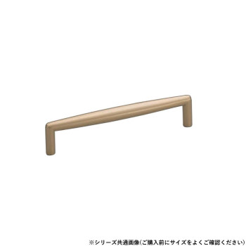 シロクマ スレンダーハンドル 90mm パールゴールド塗装 HZ-60