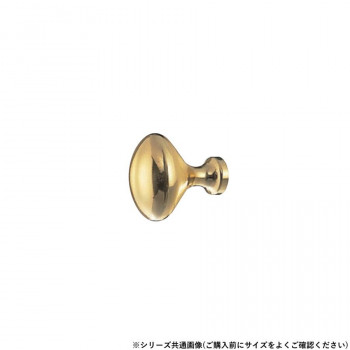 シロクマ フットボールツマミ 小 金 KB-34