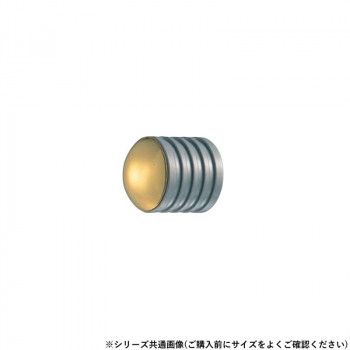 シロクマ パイロットツマミ 20φ パールNi/純金 KB-101