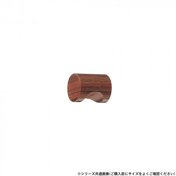 シロクマ ニューカットツマミ 25φ ウッド KW-18