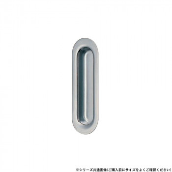 シロクマ アクティ長戸引手 120mm クローム MB-1