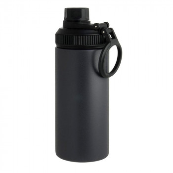 リビング WELF SLIM BOTTLE 直飲みスリムステンレスボトル BK 450ml 411293