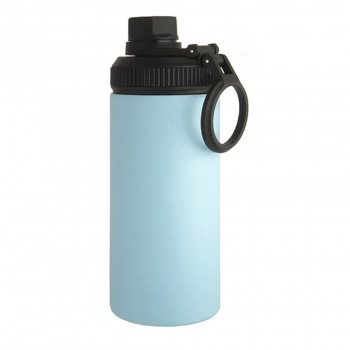リビング WELF SLIM BOTTLE 直飲みスリムステンレスボトル BL 450ml 411316