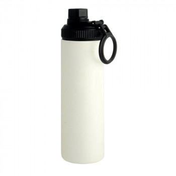 リビング WELF SLIM BOTTLE 直飲みスリムステンレスボトル WH 650ml 411323