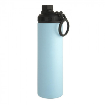 リビング WELF SLIM BOTTLE 直飲みスリムステンレスボトル BL 650ml 411354