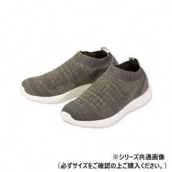 マリアンヌ製靴 ストレッチニットスニーカーWG140 カーキ L WG140