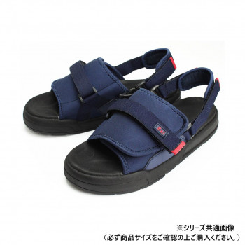 マリアンヌ製靴 ジャストフィットサンダルWG510 ネイビー 3L WG510
