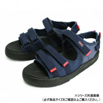 マリアンヌ製靴 ジャストフィットサンダルWG520 ネイビー M WG520
