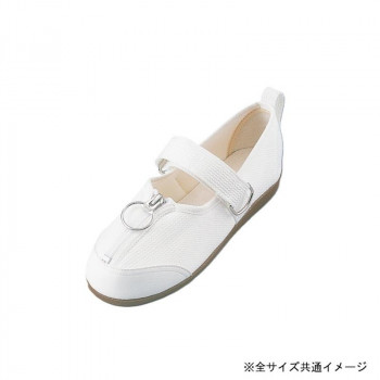 マリアンヌ製靴 足元応援W505 白 25.0cm W505